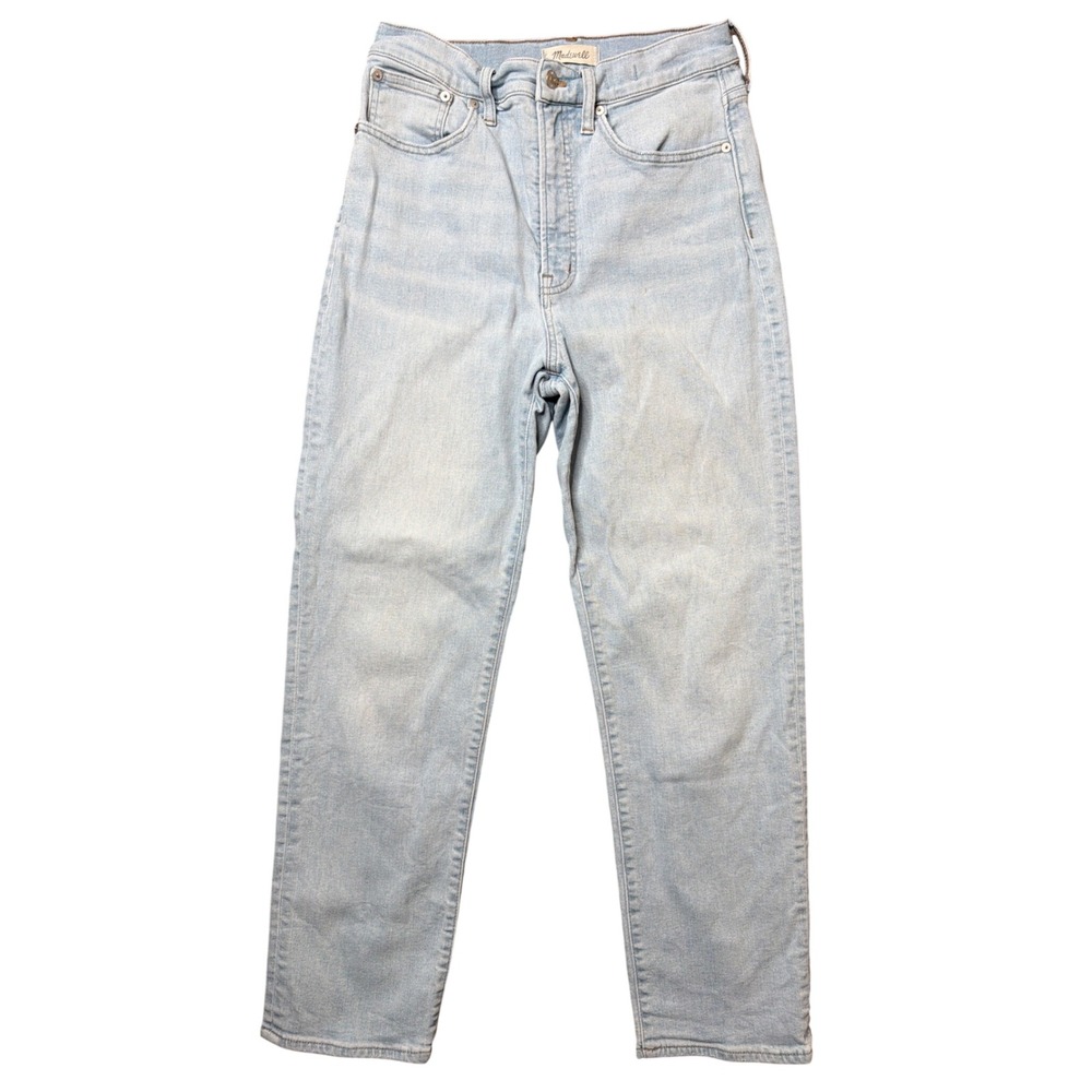 Madewell Jeans Womens 29 The Perfect Vintage Straight Light Blue High Rise
